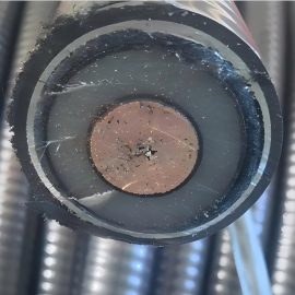 110kV XLPE Copper Sheathed Cable A2XS(FL)2Y Cu/XLPE/ Corrugated HV XLPE Single Cable | Corrugated  Sheathed Water-resistant