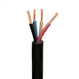 High Conductivity MYQ 35-400mm² 0.3/0.5kV Light-duty Mining Cable: Flexible Rubber Cable for Mine Lighting & Signal Systems