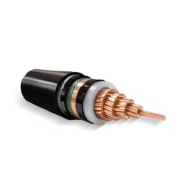 XLPE PVC Sheathed HV Cable 64/110kV | XLPE Corrugated Aluminum Power Cable For Power Stations And Industrial Plants