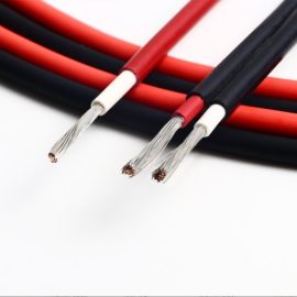 Photovoltaic Cable PV1-F H1Z2Z2 2.5/4/6/10 DC Wire, Special Cable for Solar Power Plants, Tinned Copper Cable.